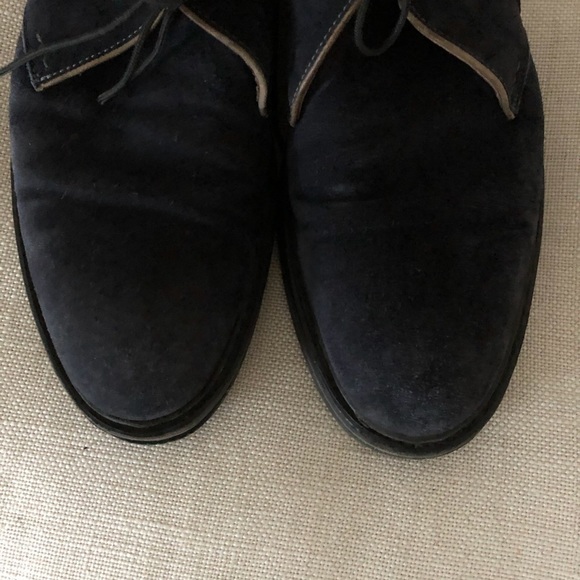 Heschung Chukka Boots Blue Suede Genet US   8.5 - Picture 8 of 8